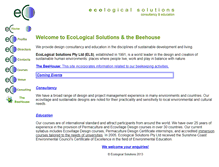 Tablet Screenshot of ecologicalsolutions.com.au