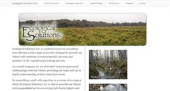 Desktop Screenshot of ecologicalsolutions.net